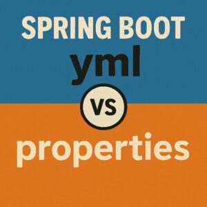 Spring Boot 설정 파일 yml vs properties